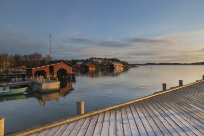 Aamun huurretta