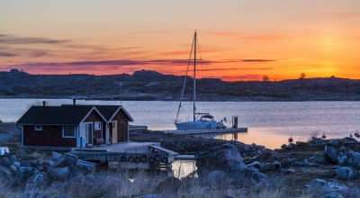 Auringonnousu Utössä